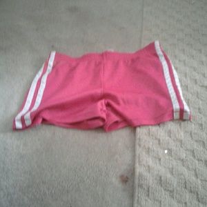 Pink/white shorts